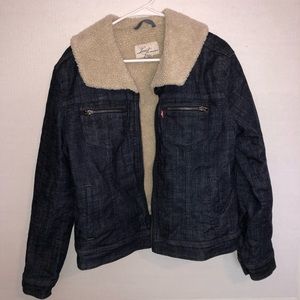 Levi’s Shearling Denim Jacket